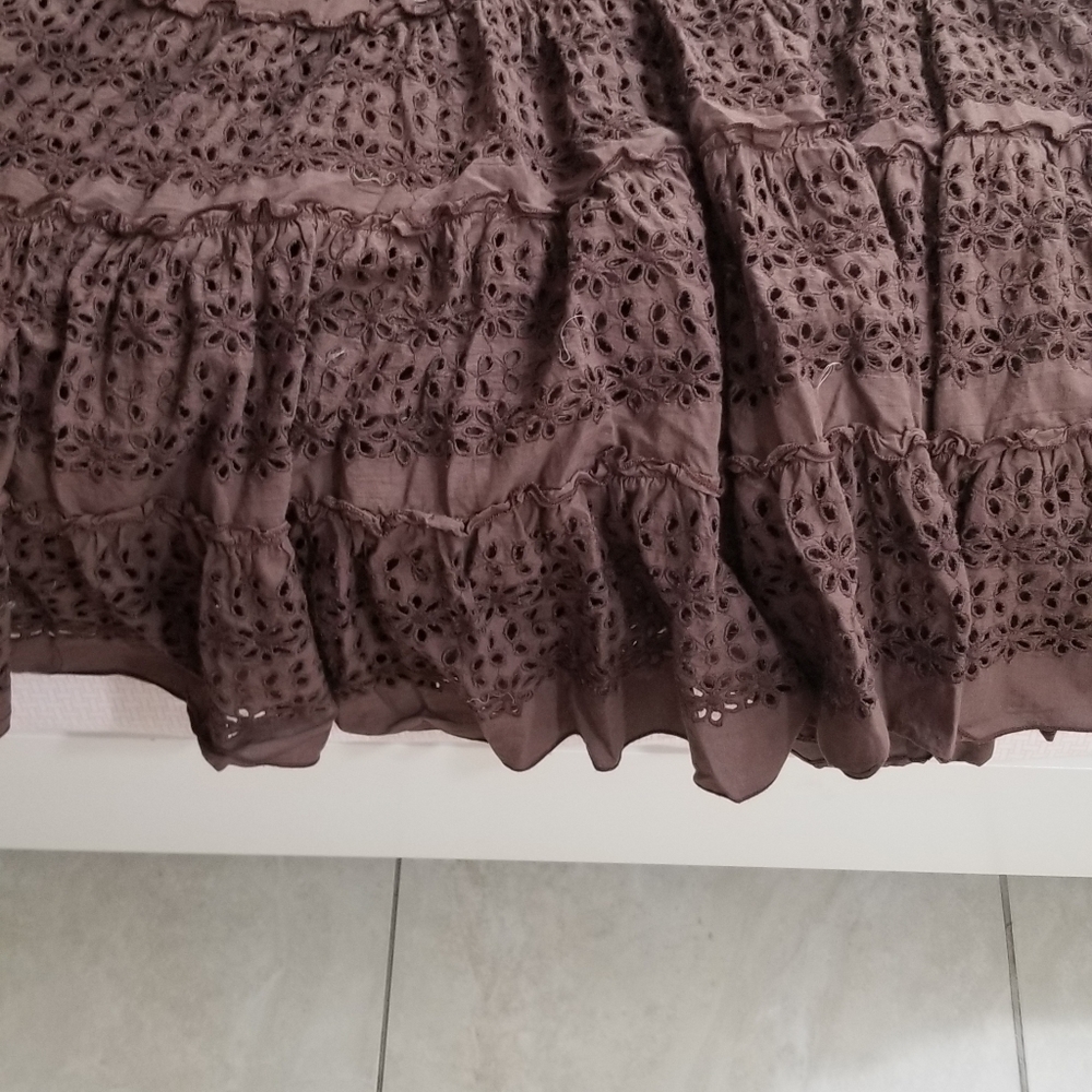 Nice brown skirt size L KAKTUS Brand - Picture 7 of 9